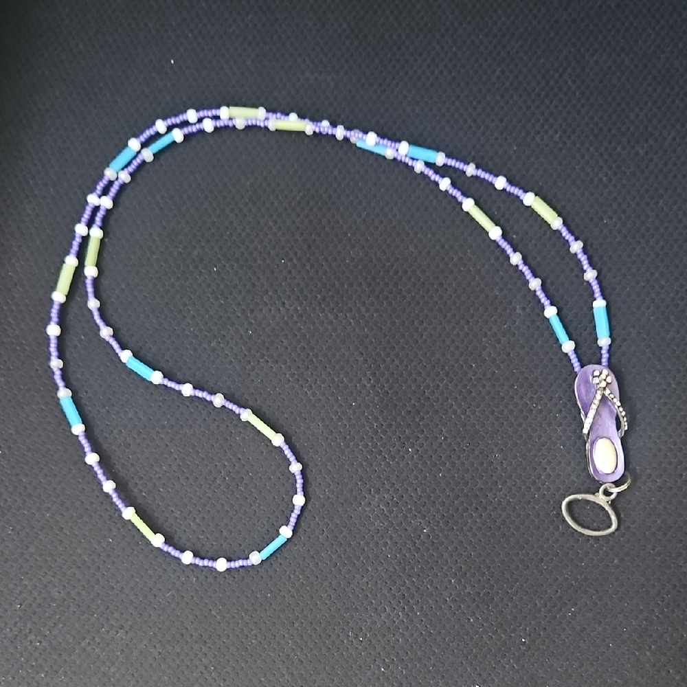 Colorful Beaded Landyard